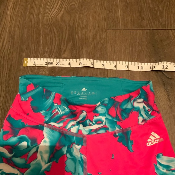 adidas Pink Palm Tree Tights - Picture 6 of 6